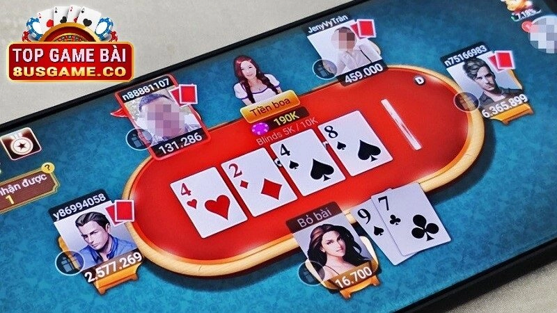 Mẹo chơi Xì dách online hữu ích trên cổng game 8us