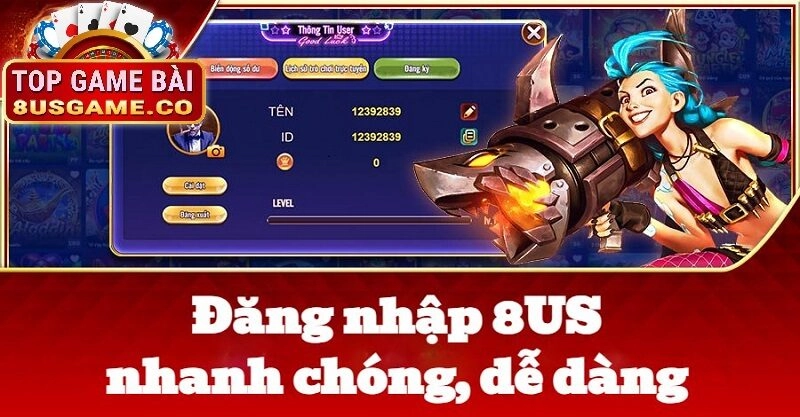 Mẹo để tối ưu hoá trải nghiệm đăng nhập trên 8us